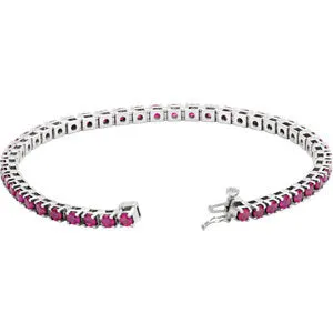 14K Gold Line 7" Bracelet