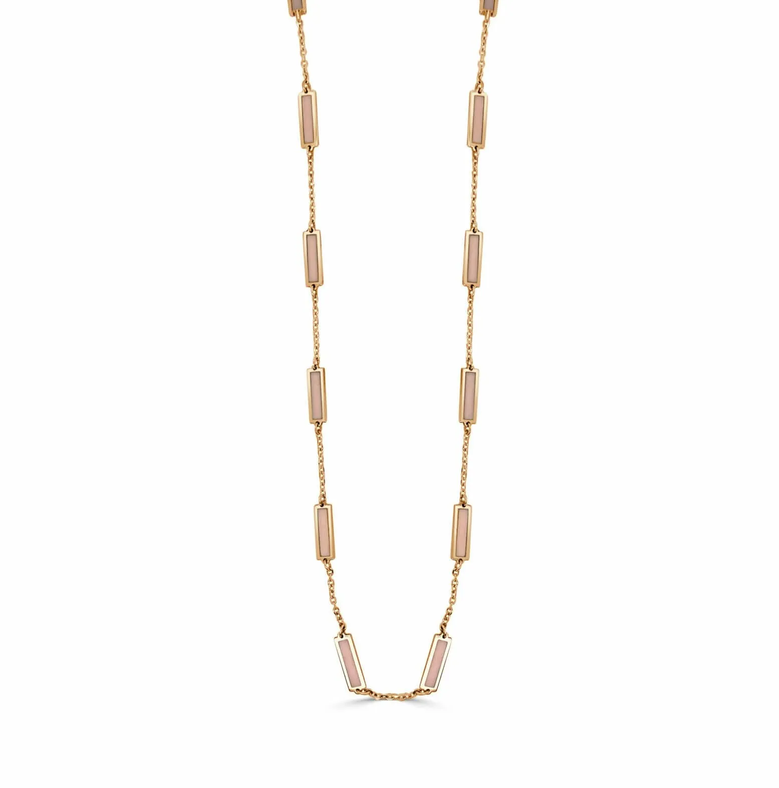 14K Yellow Coral 18 inch Necklace