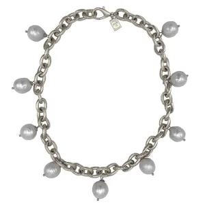 157-01-S | THE KARL NECKLACE IN SILVER