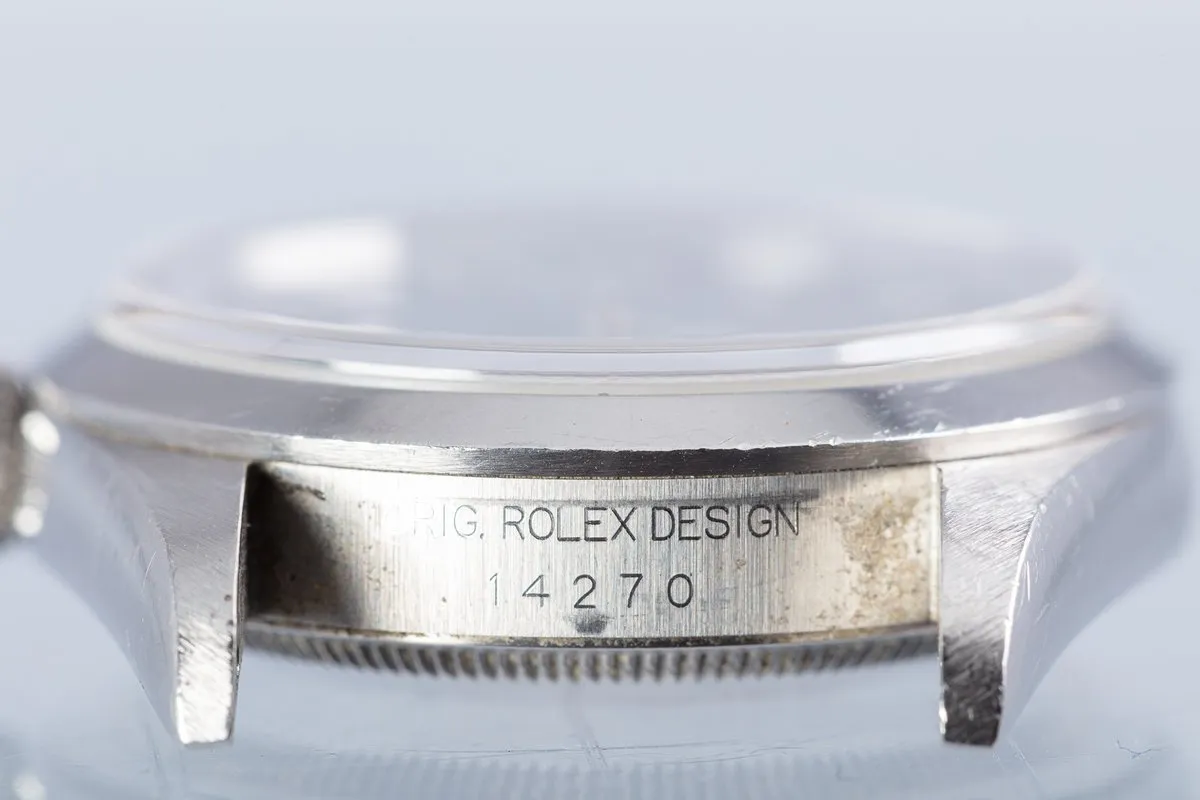 1998 Unpolished Rolex Explorer 14270 with Box & Papers