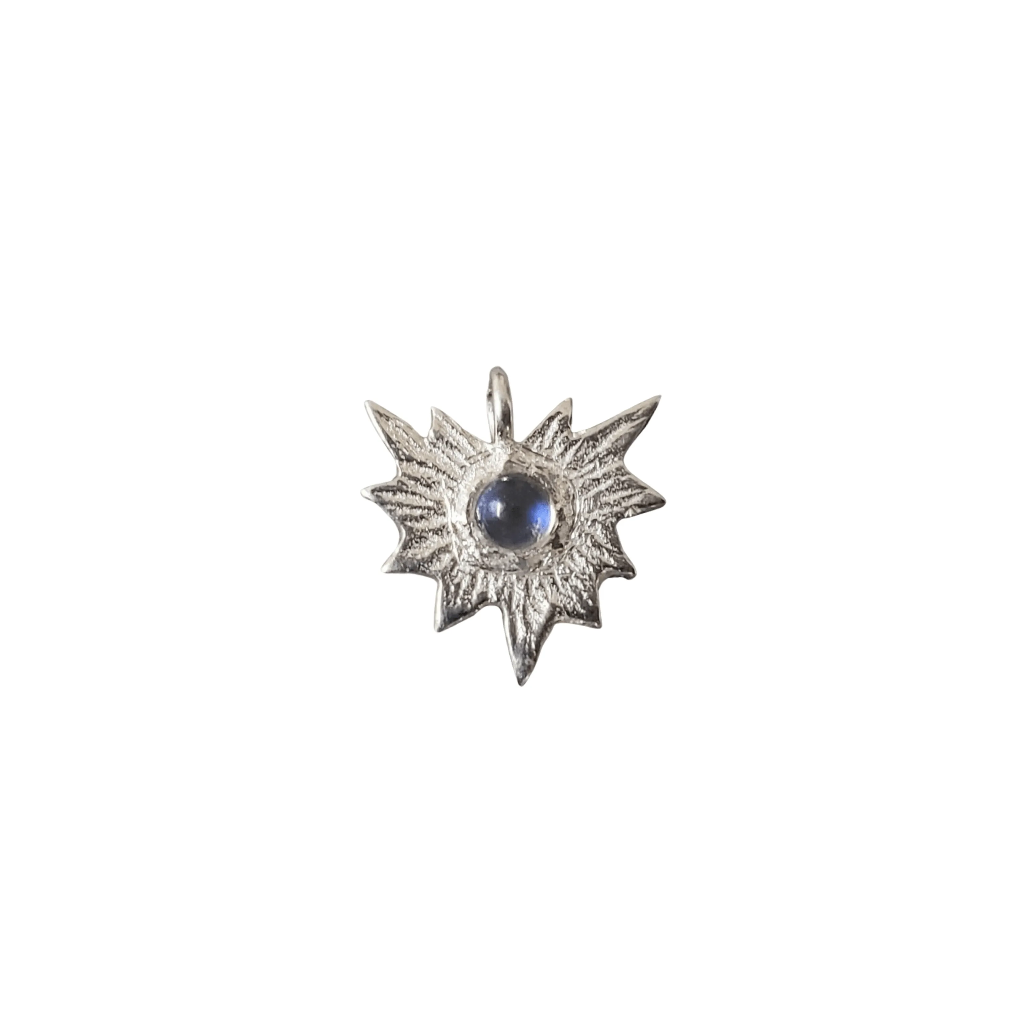 925 Silver Moonstone Charm