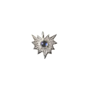 925 Silver Moonstone Charm