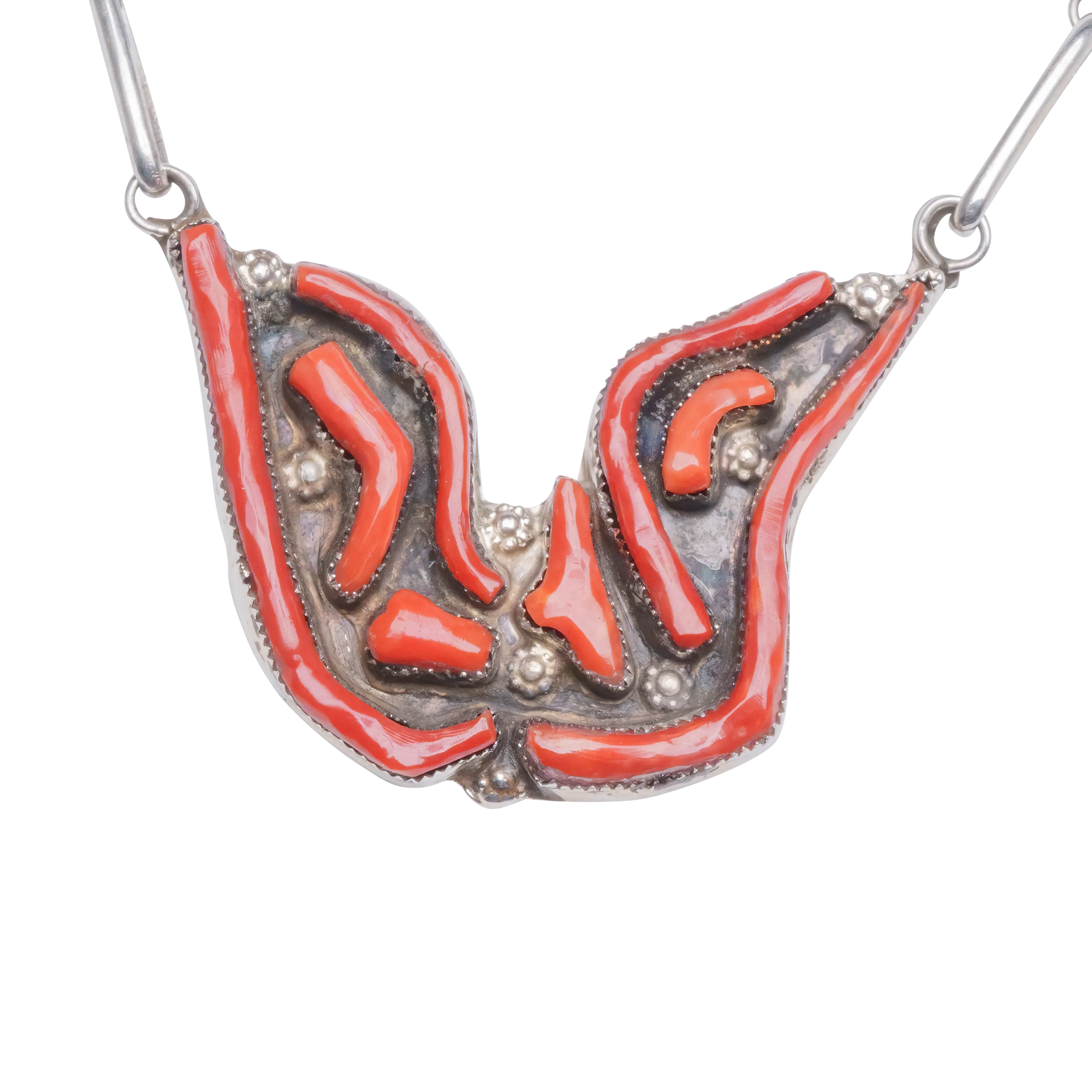 Abstract Coral Necklace | Griffin & Vangie Tsabetsaye
