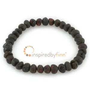 Adult Baltic Amber Bracelet - Molasses