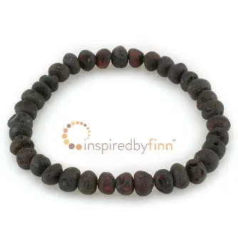 Adult Baltic Amber Bracelet - Molasses