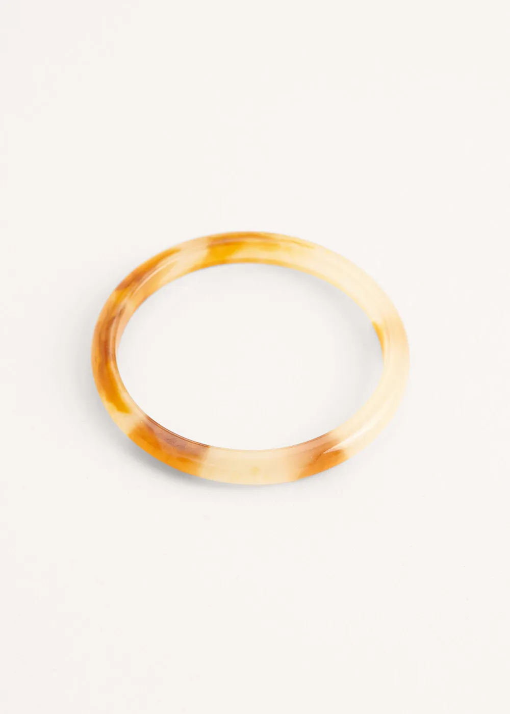 AMBER RESIN BANGLE