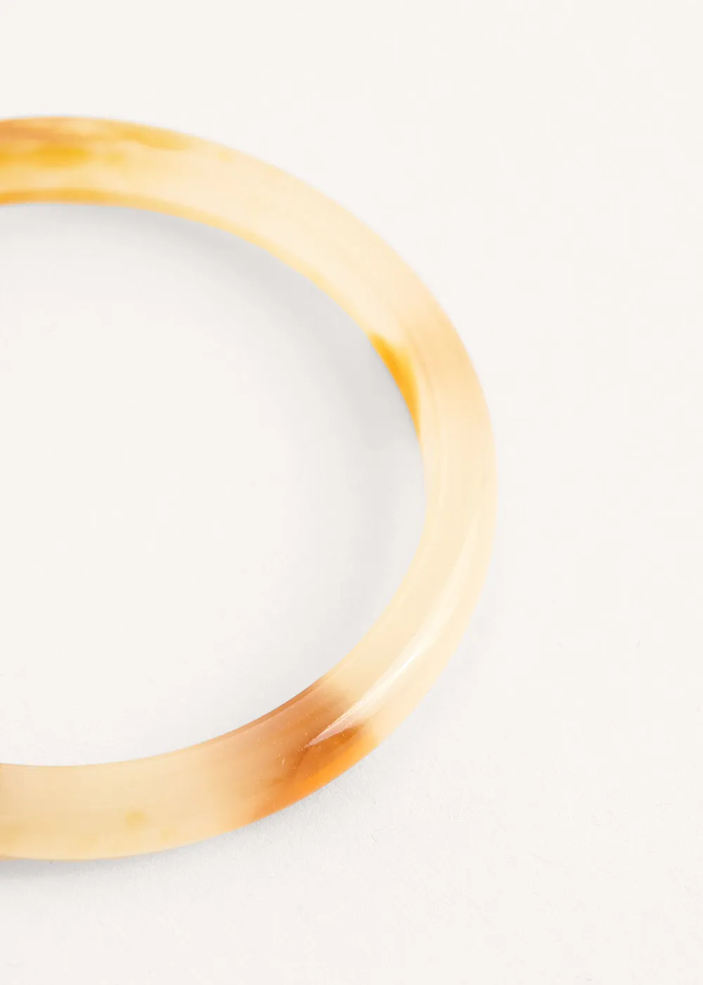 AMBER RESIN BANGLE
