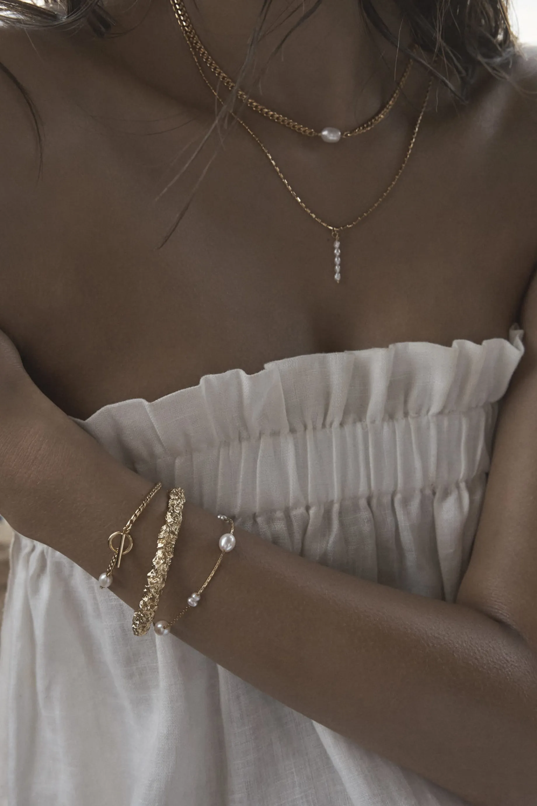 Amber Sceats Hudson Bracelet - Gold