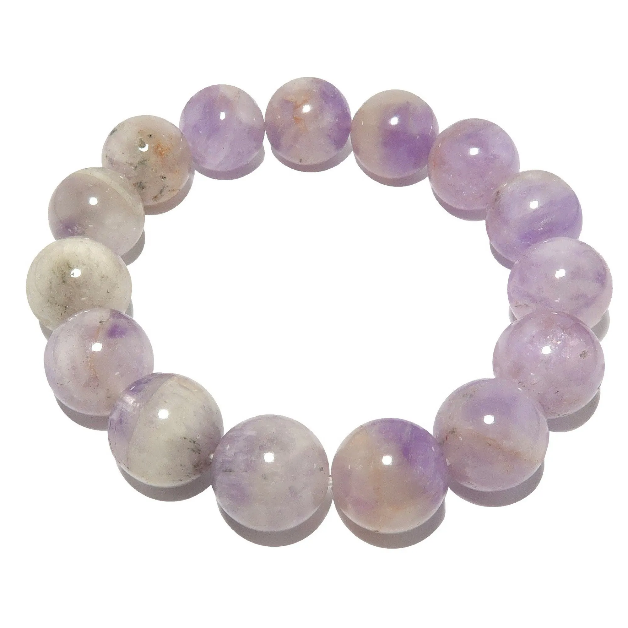 Amethyst Bracelet Lavender Purple Stone