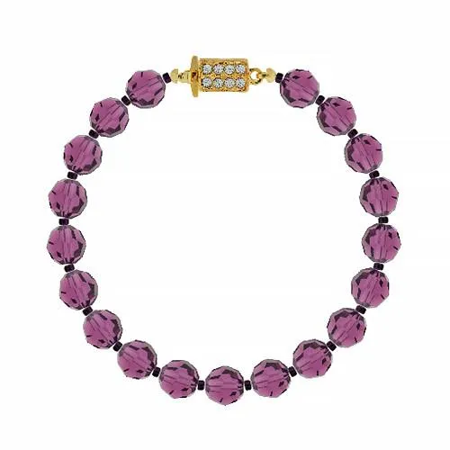 Amethyst Crystal Bracelet