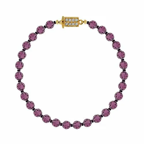 Amethyst Crystal Bracelet