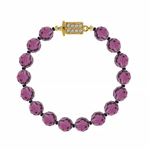 Amethyst Crystal Bracelet