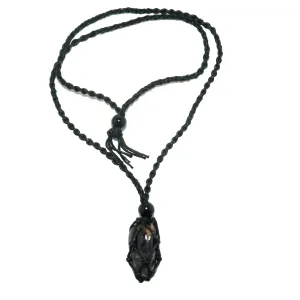 Amethyst Necklace Hope is Here Macrame