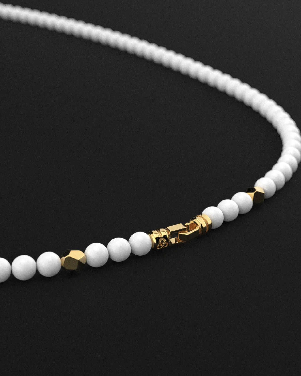 Amethyst   Tridacna Necklace 6mm | AEON
