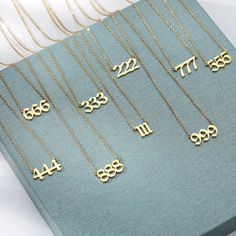 Angel Number Necklace