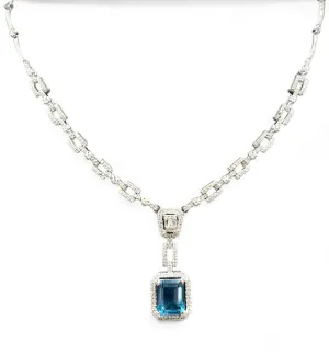 AQUAMARINE NECKLACE
