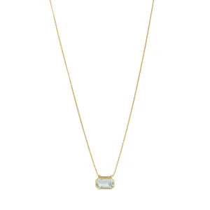 Aquamarine Nouveau Necklace