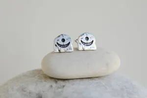 Aya Sun and Moon Studs