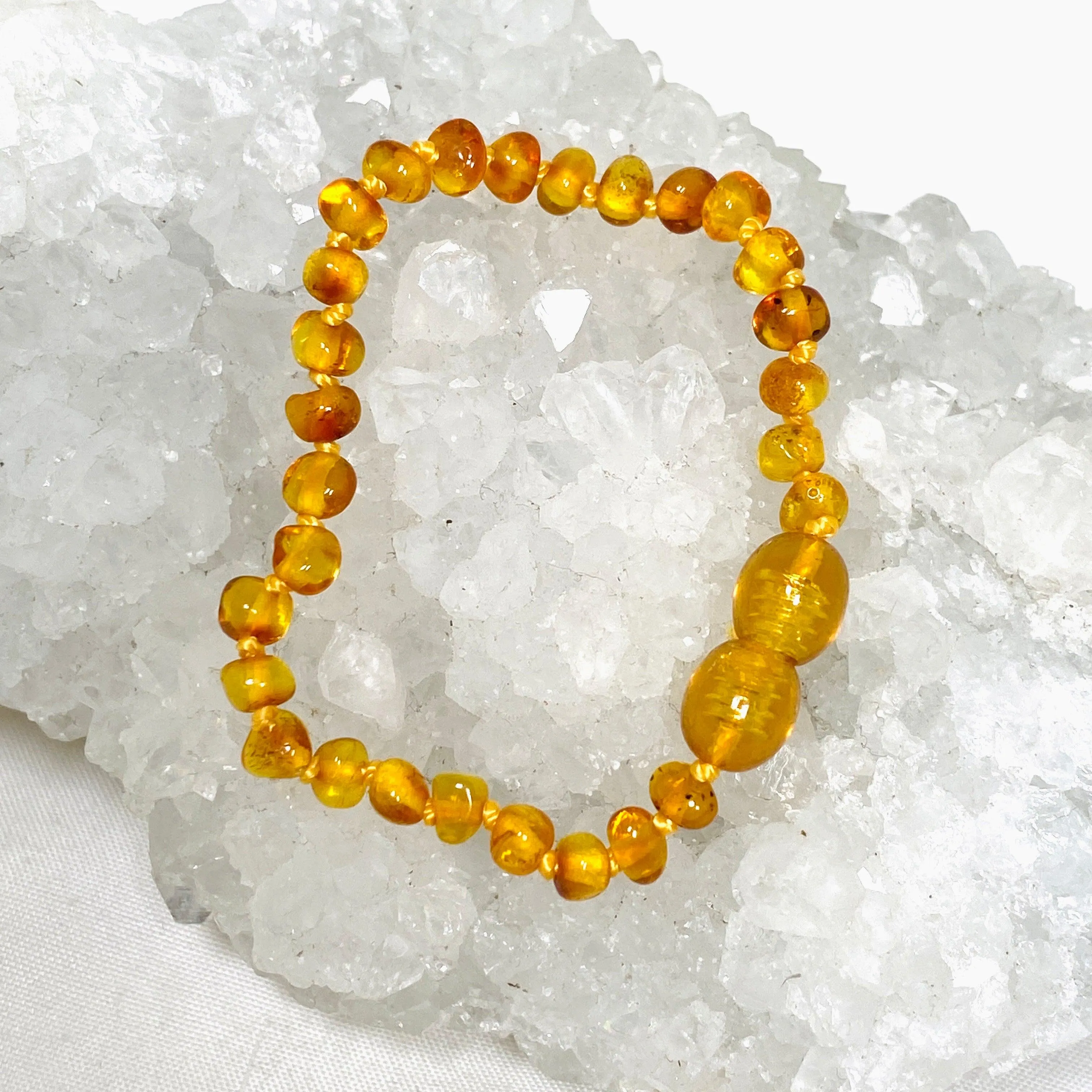 Baltic Amber Baby Bracelet