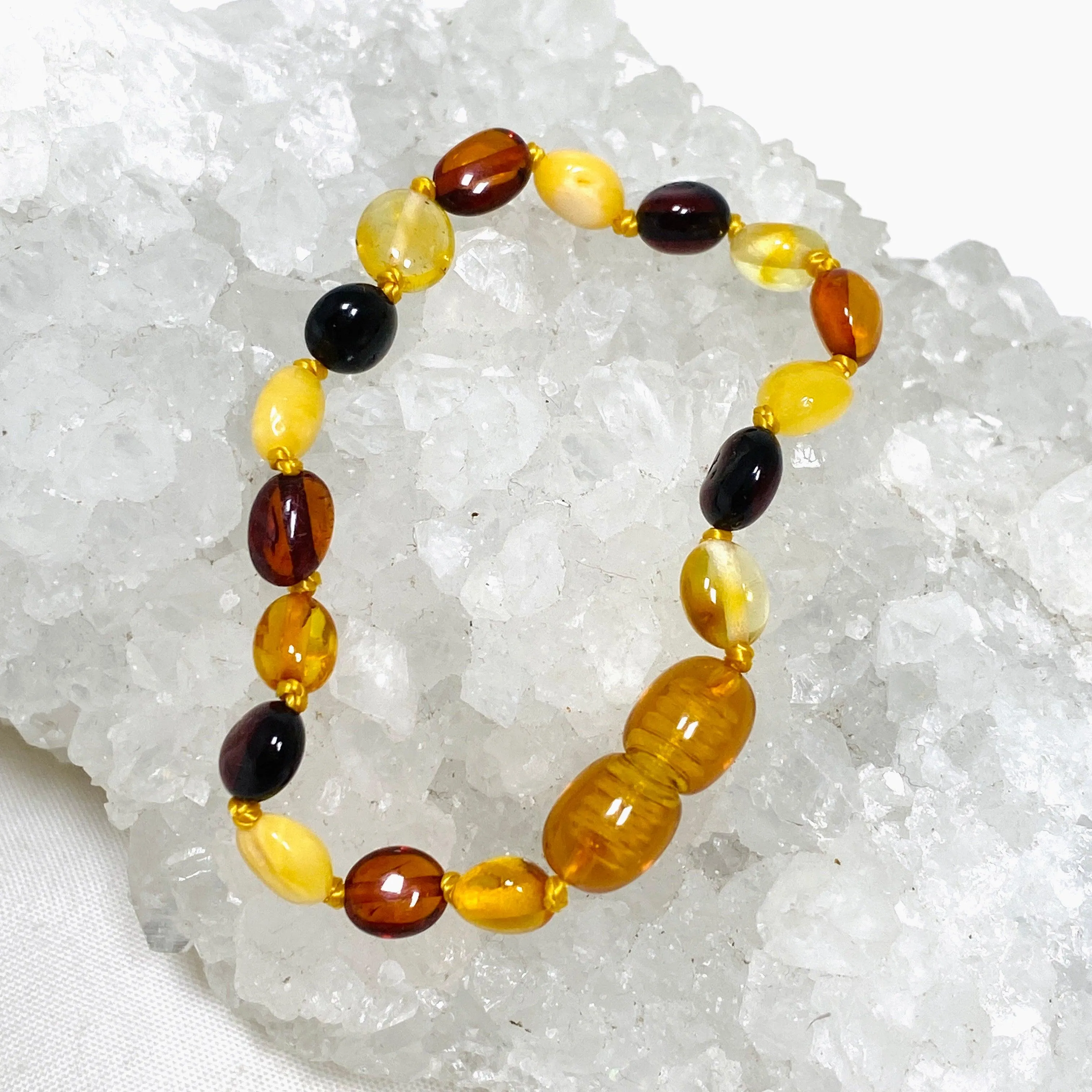 Baltic Amber Baby Bracelet