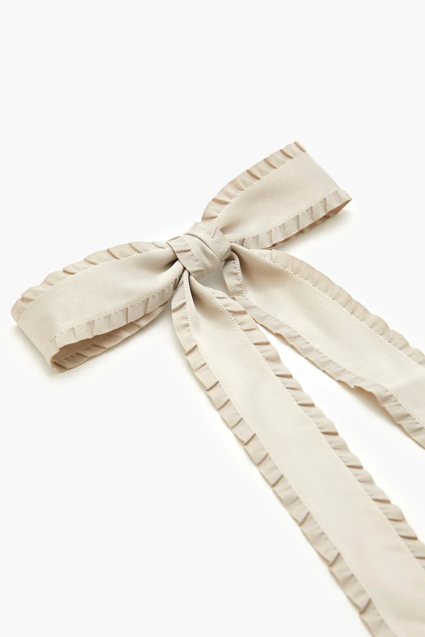 Barrette avec boucle surdimensionnée