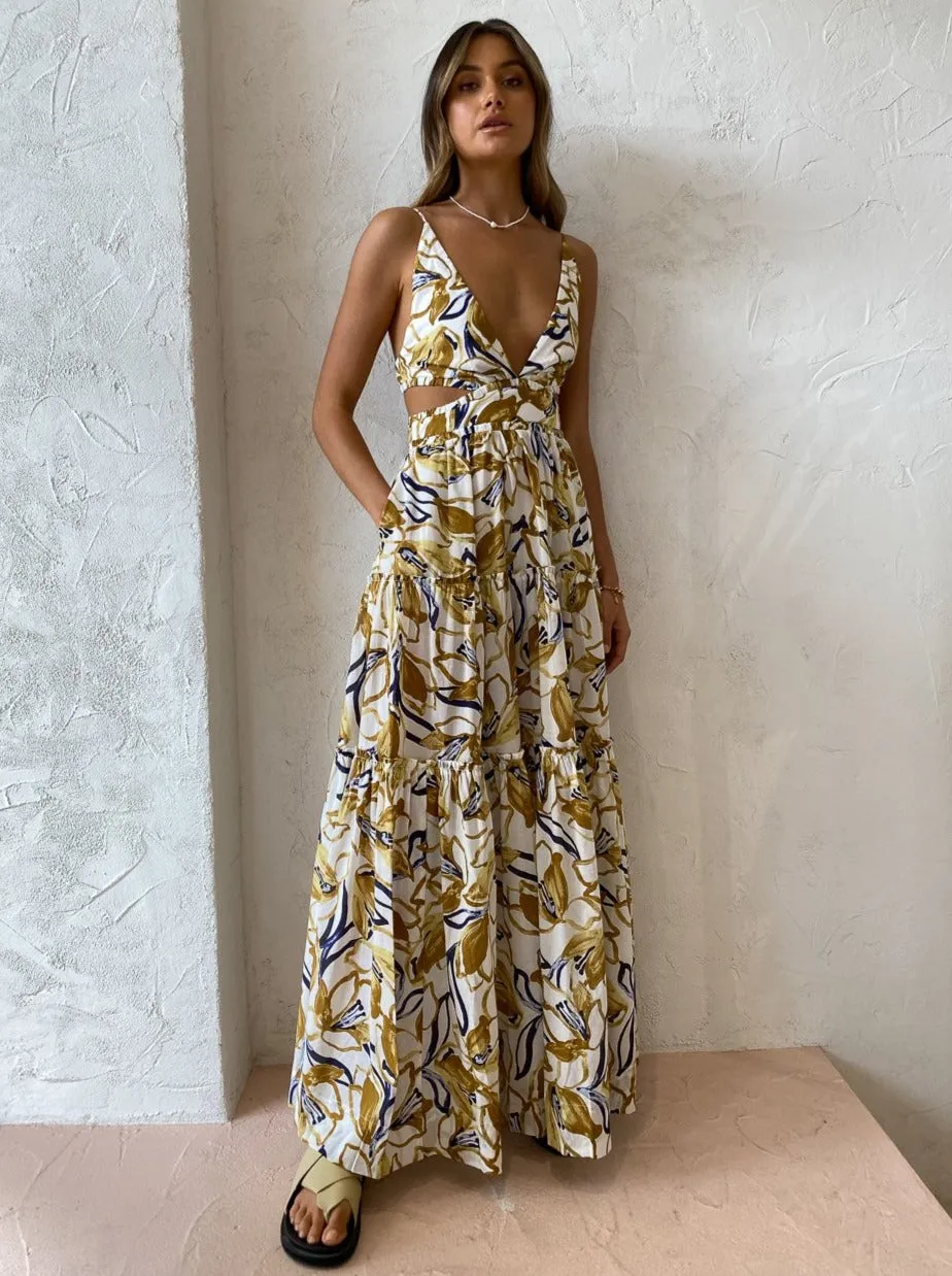 Bec and Bridge Eugenie Maxi Dress in Print