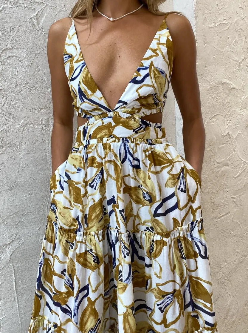 Bec and Bridge Eugenie Maxi Dress in Print