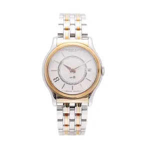 Bedat & Co. No. 8 Men's Steel & Gold Watch 800 34mm Quartz (Preowned)