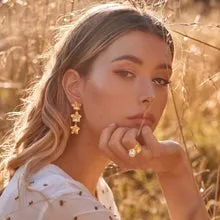 BIANC HENRIETTA DROP EARRINGS