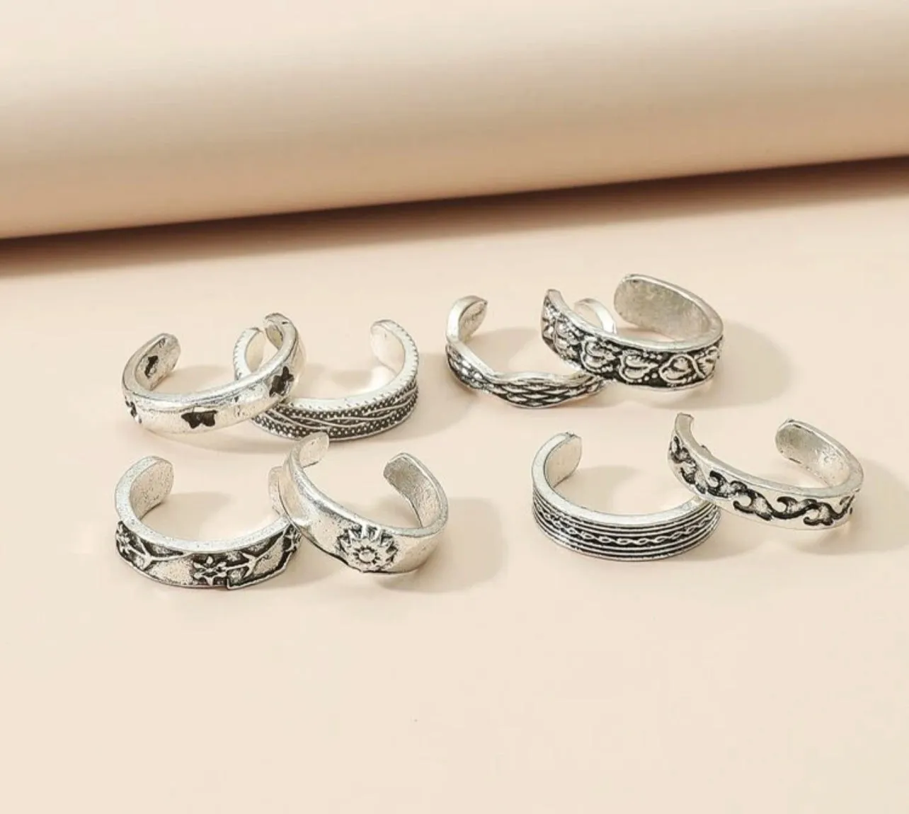 Bohemian Bella Toe Ring Collection