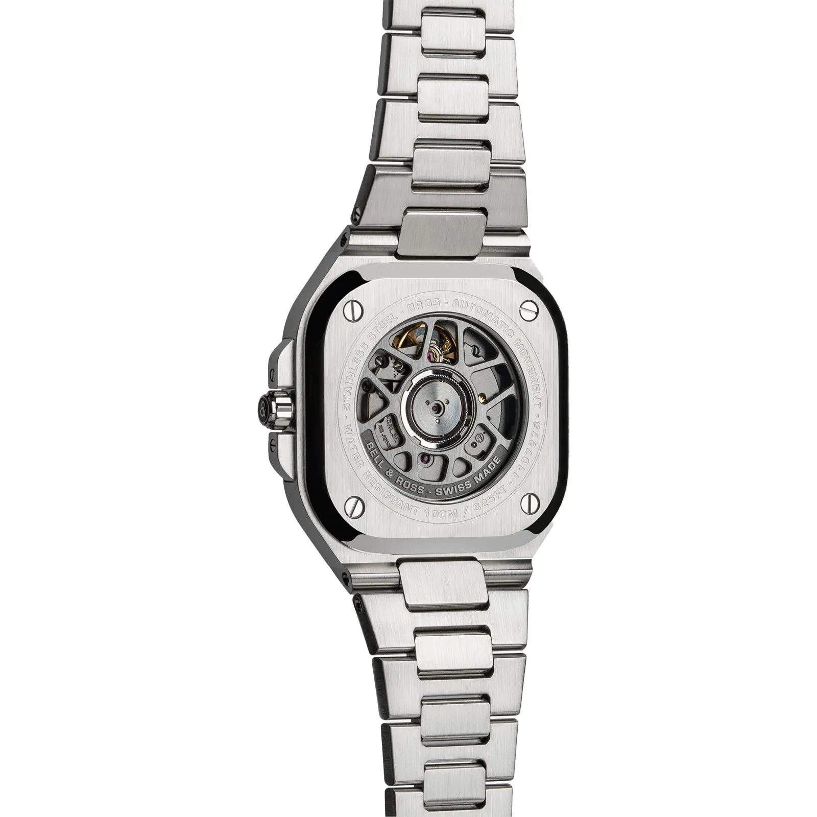 BR05 AUTO BLACK STEEL STEEL BRACELET