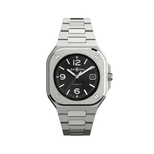 BR05 AUTO BLACK STEEL STEEL BRACELET