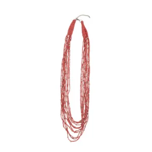 BROOKE - Necklace  coral