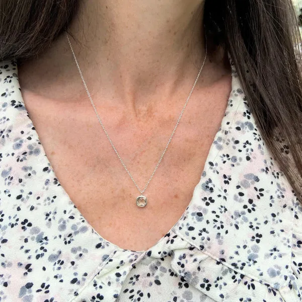 Brooklyn Green Amethyst & Sterling Silver Jewellery Set