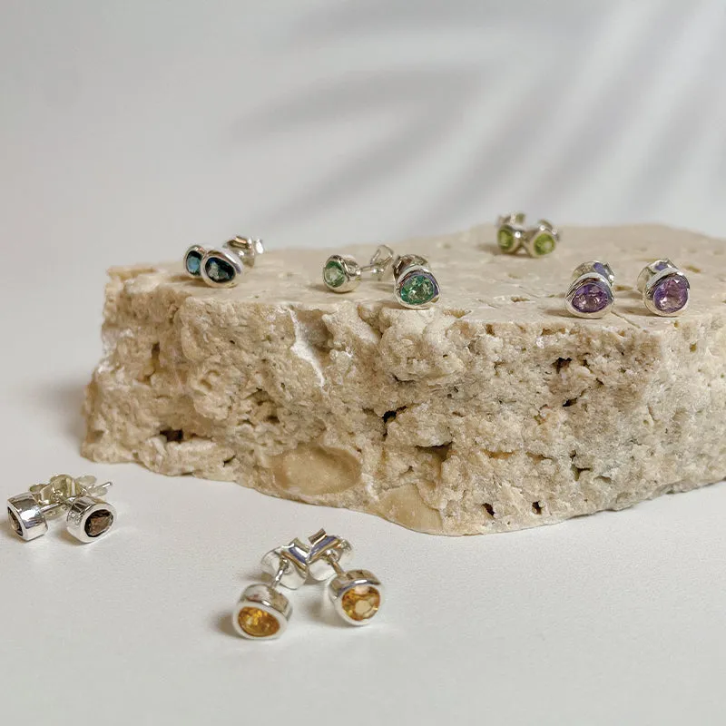CELEBRATION STUDS - MIDNIGHT SUNSTONE
