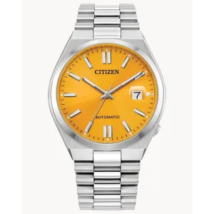Citizen Tsuyosa Collection Yellow Dial Steel 40mm Automatic