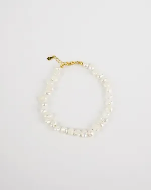 Classic Misshaped Pearl Bracelet