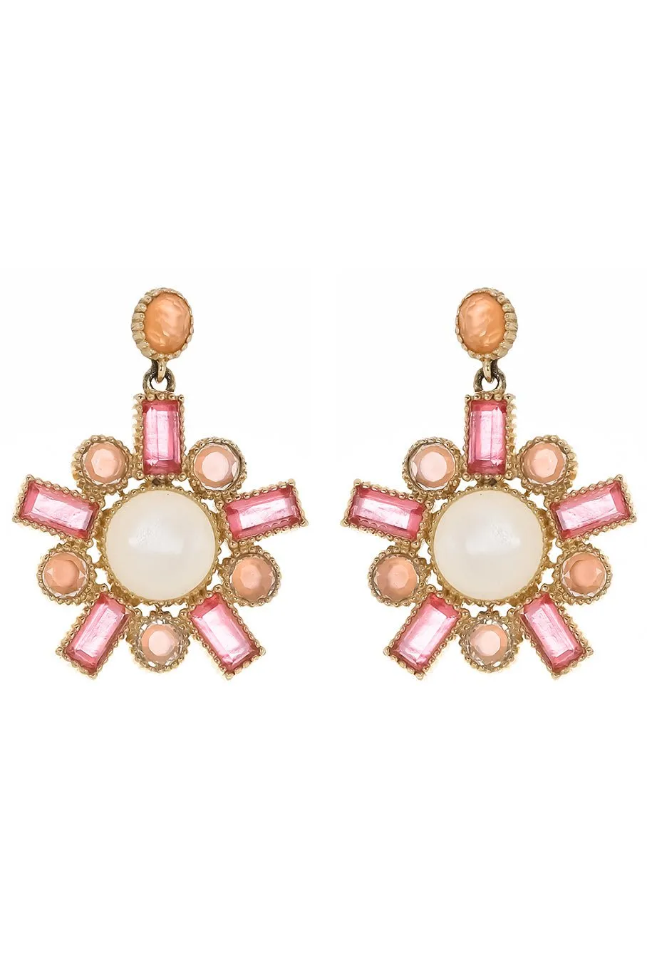 Cora Earrings - Moonstone