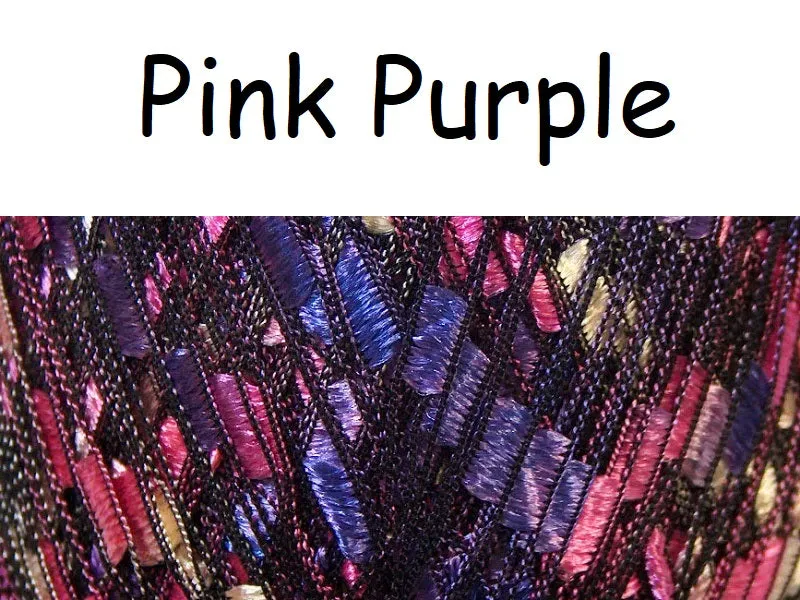 Crocheted Trellis Yarn Stretchy Headband - 17 Color Choices