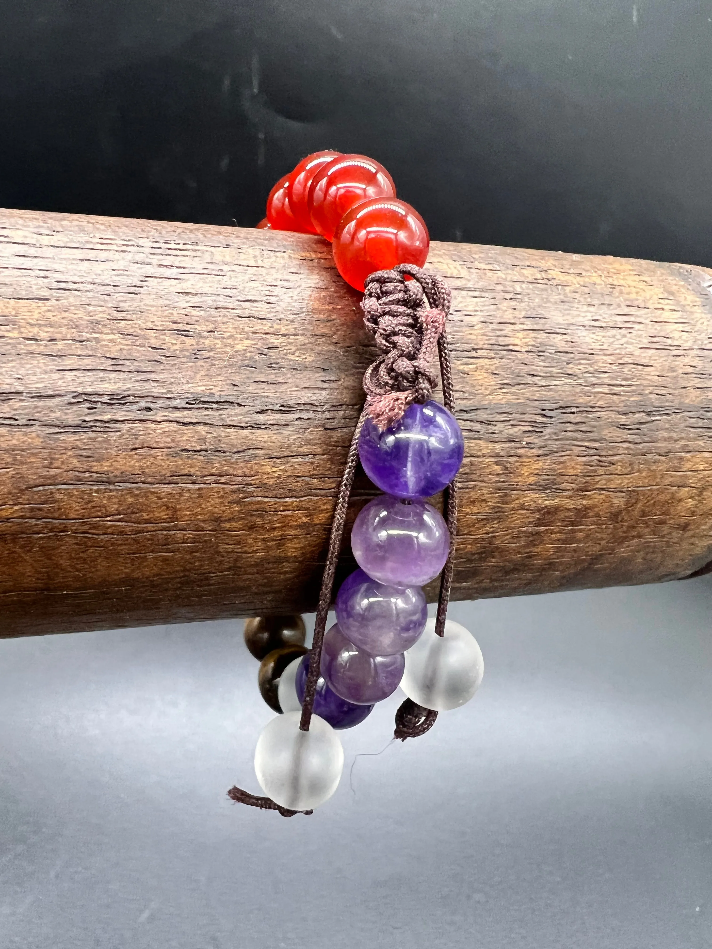 Crystal Bead Bracelet for Courage