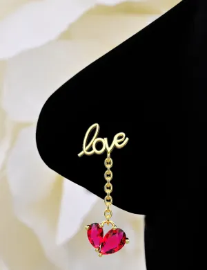 Dangling Nose Chain with Nose Piercing Stud – Unique Nose Jewelry