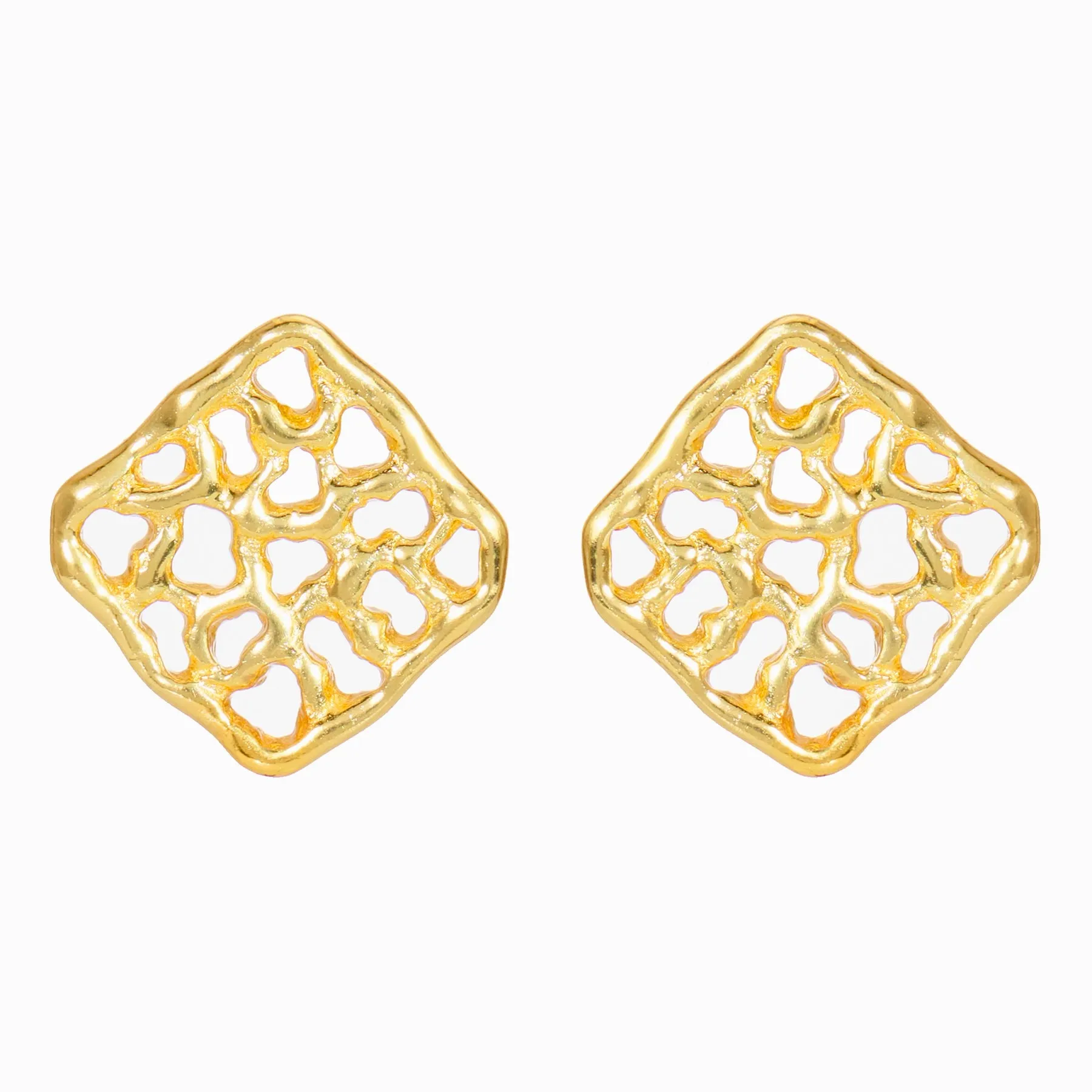 Earrings - Uncaged Studs