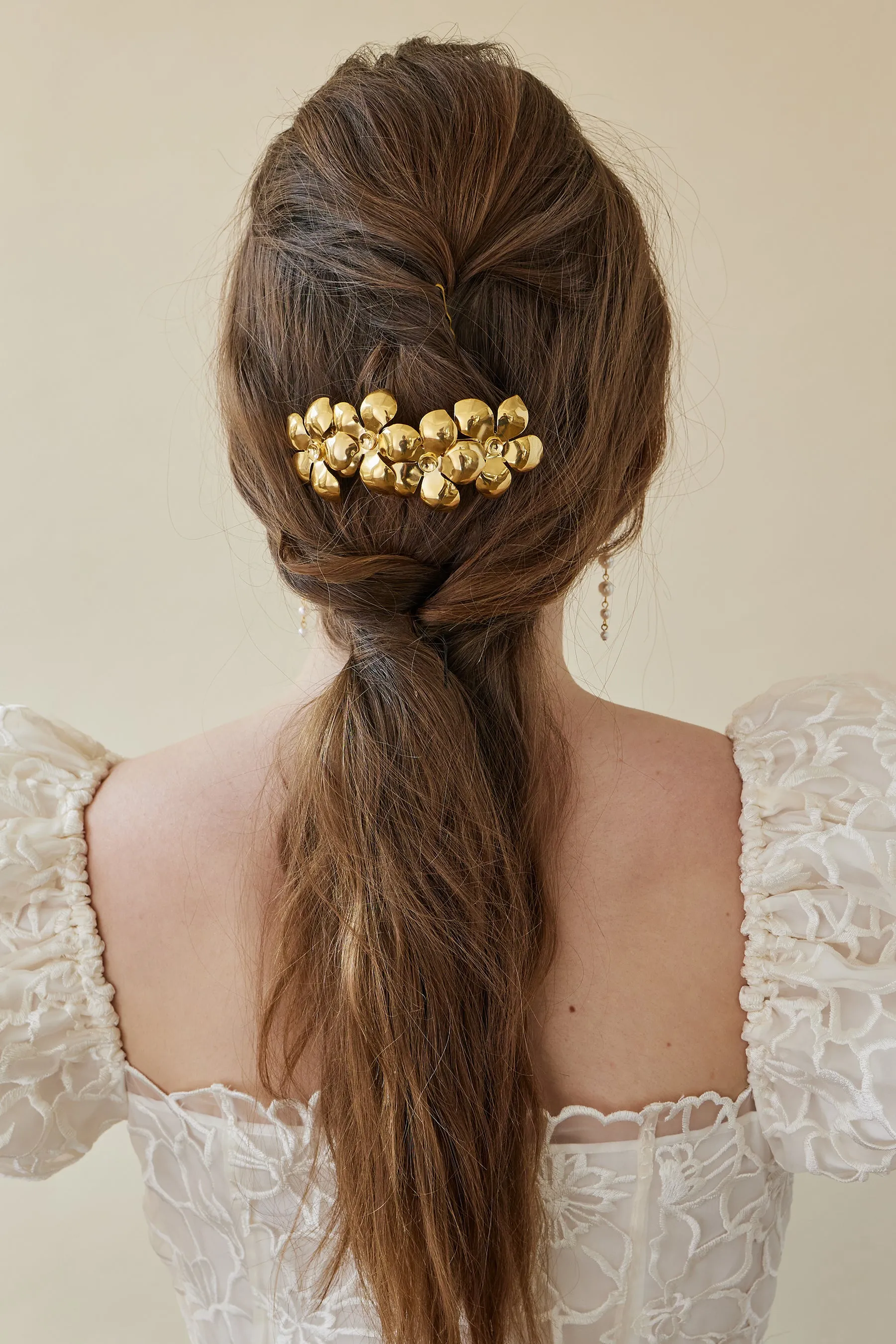 Eden Floral Barrette