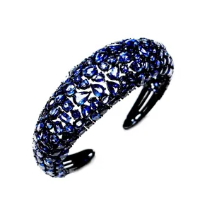 Etho Maria Sapphire Diamond Vibrant Bangle Bracelet