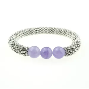 February Accent Bracelet In Silver