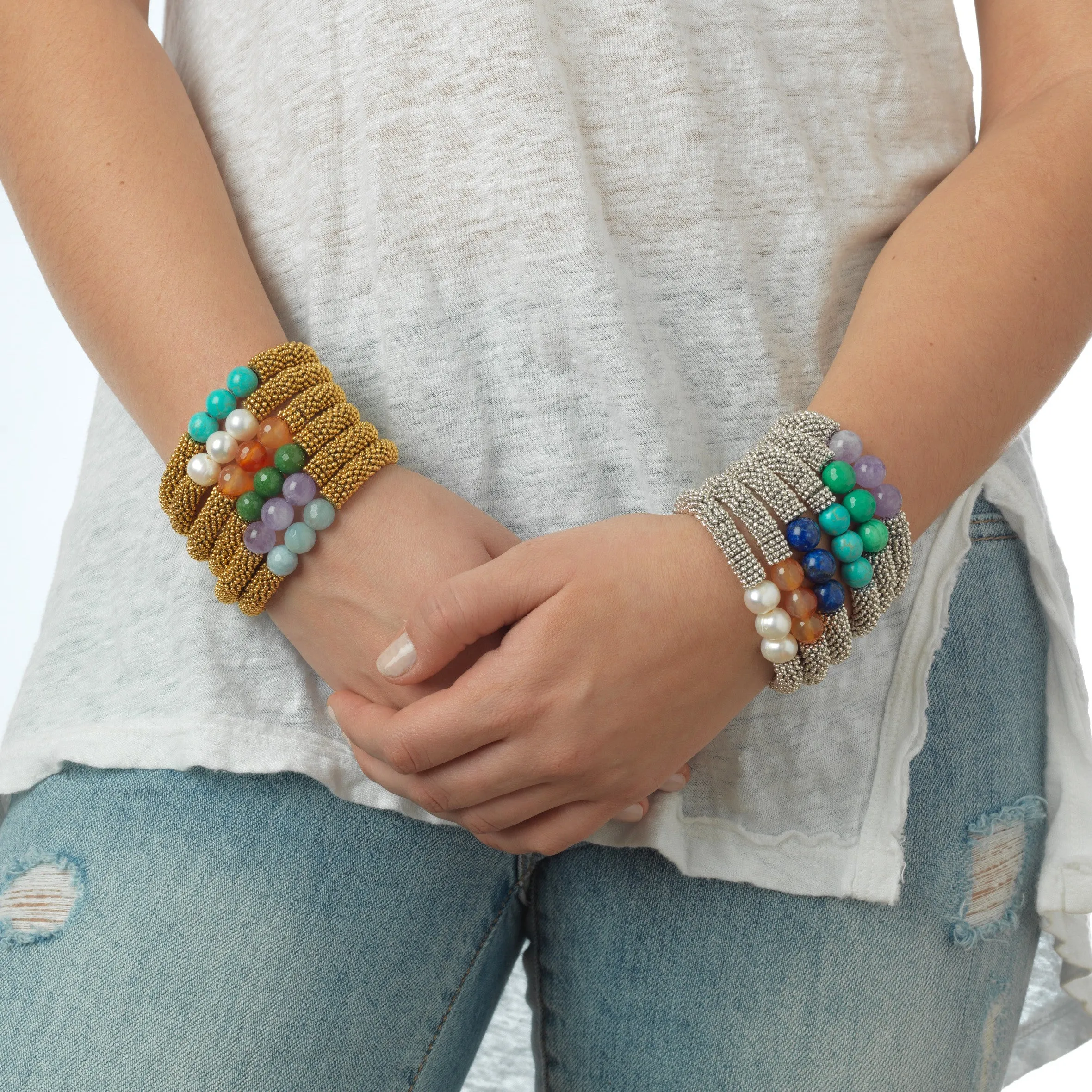 February Accent Bracelet In Silver