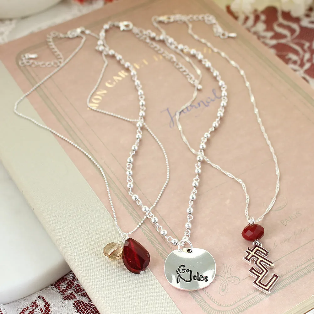 Florida State Trio Necklace Set