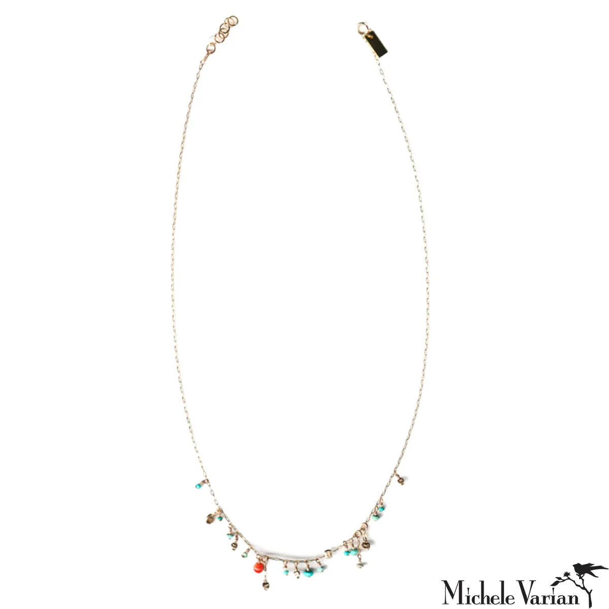 Garden Mixed Drop Necklace