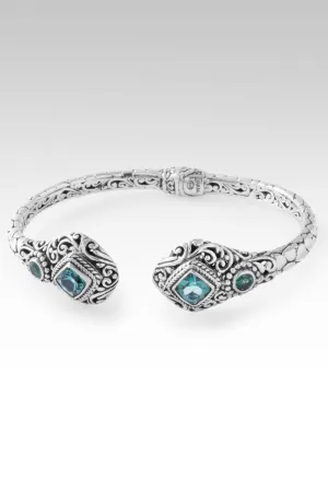 Graceful Presence Tip-to-Tip Bracelet™ in Green Lab Created Quartz