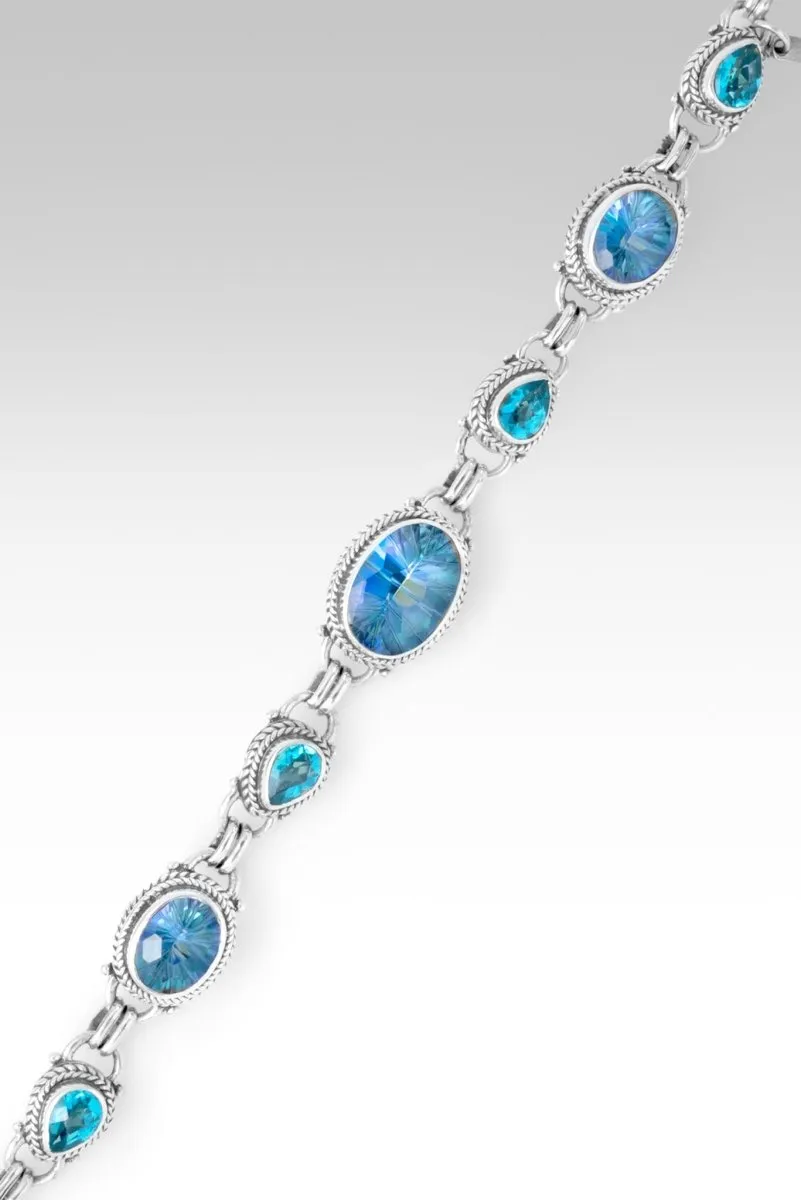 Harmonious Melody Bracelet™ in Bluelicious™ Mystic Quartz